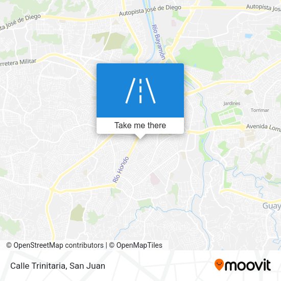 Mapa de Calle Trinitaria