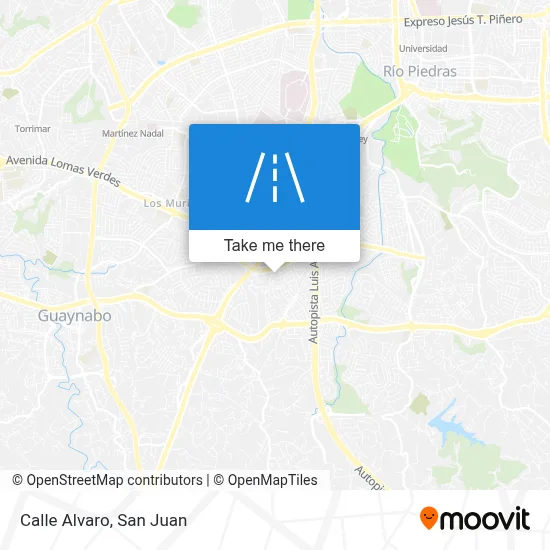 Calle Alvaro map