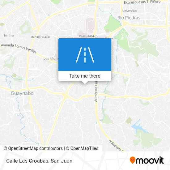 Mapa de Calle Las Croabas
