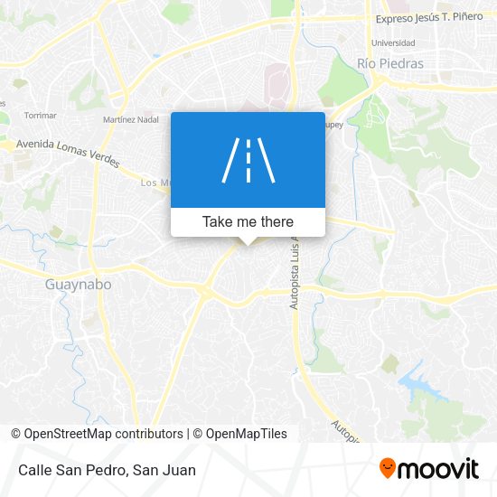 Mapa de Calle San Pedro