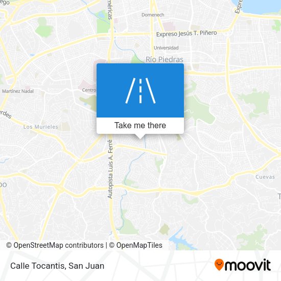 Calle Tocantis map