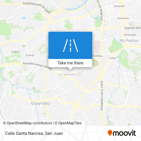Mapa de Calle Santa Narcisa