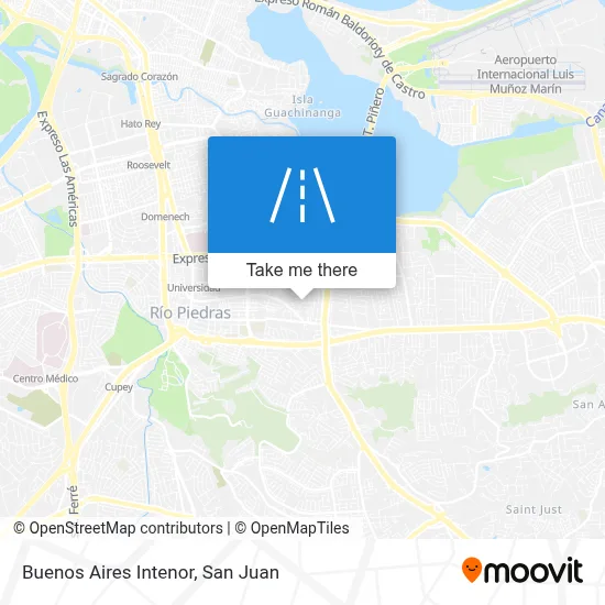 Buenos Aires Intenor map