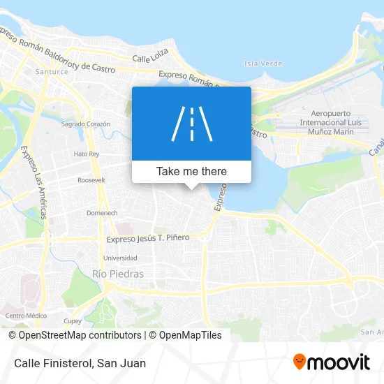 Mapa de Calle Finisterol
