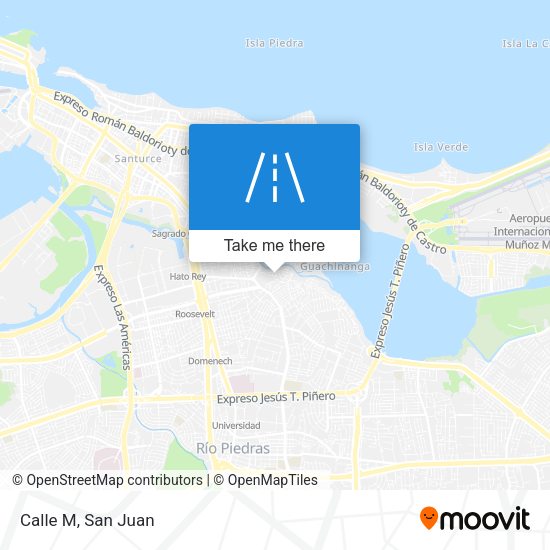 Mapa de Calle M