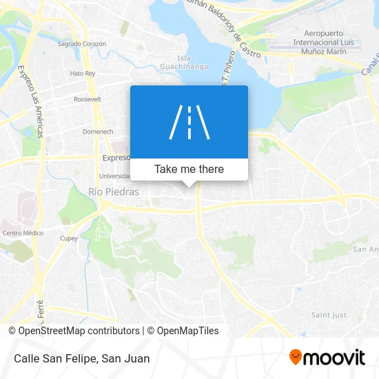 Mapa de Calle San Felipe