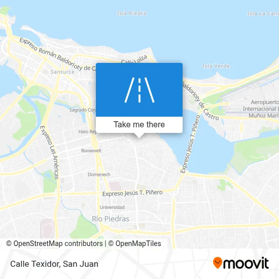 Mapa de Calle Texidor