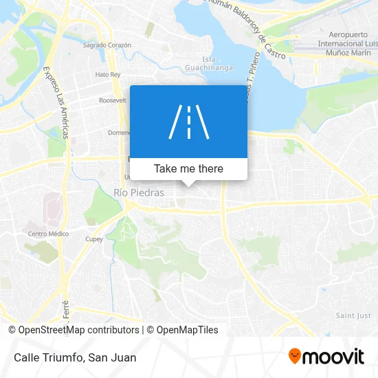 Mapa de Calle Triumfo