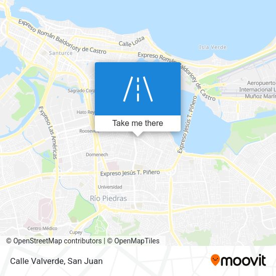Mapa de Calle Valverde