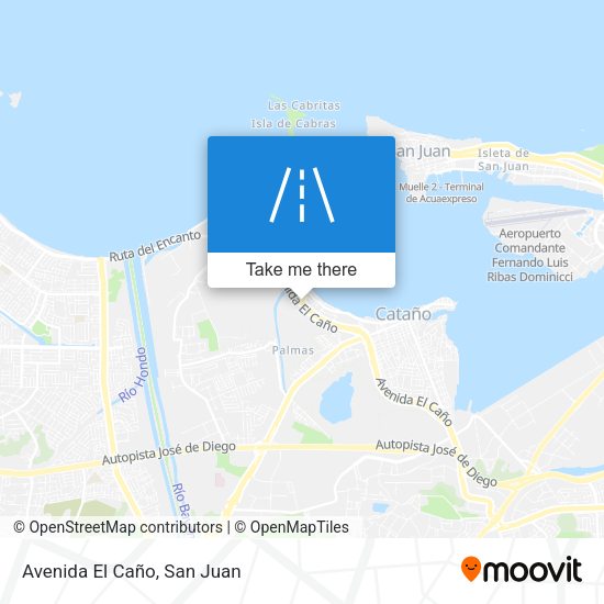 Avenida El Caño map