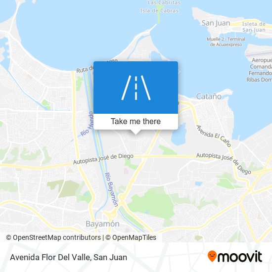 Avenida Flor Del Valle map