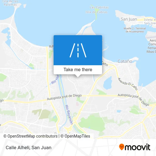 Mapa de Calle Alheli