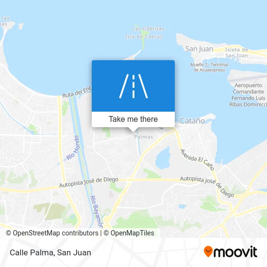 Mapa de Calle Palma