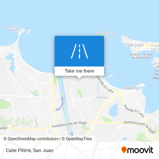 Mapa de Calle Pitirre