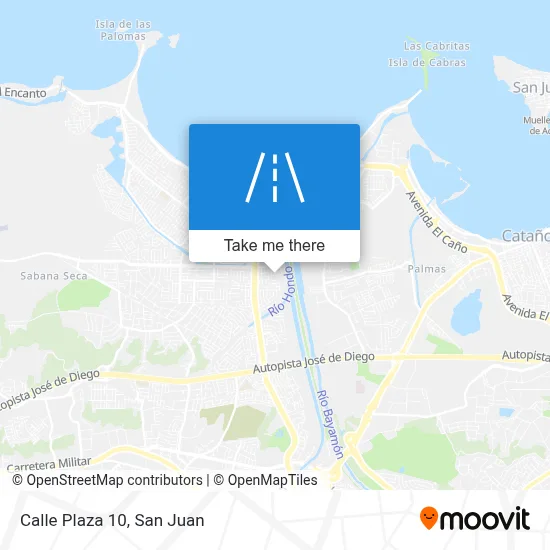 Mapa de Calle Plaza 10