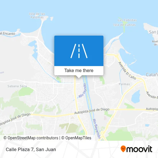 Mapa de Calle Plaza 7