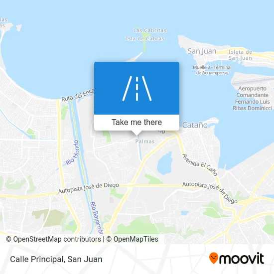 Mapa de Calle Principal