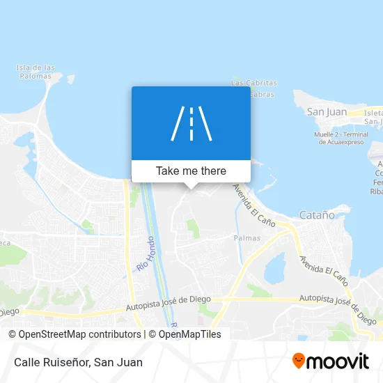 Mapa de Calle Ruiseñor