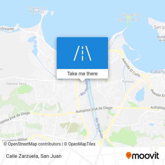 Mapa de Calle Zarzuela