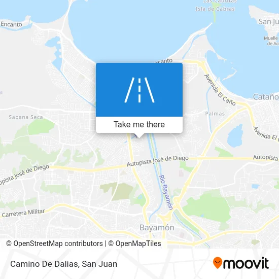 Mapa de Camino De Dalias