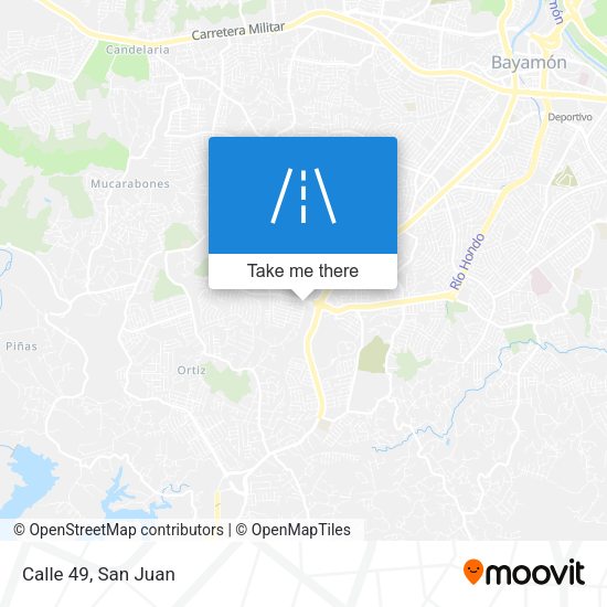 Mapa de Calle 49