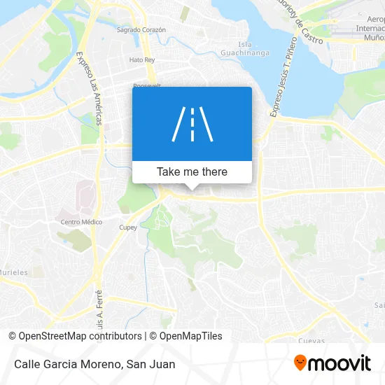 Mapa de Calle Garcia Moreno