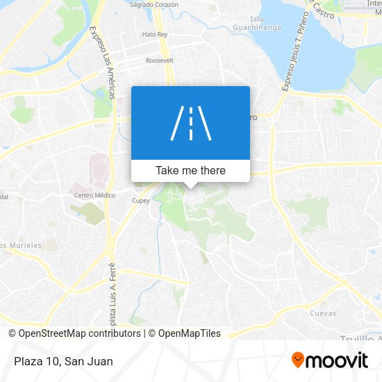 Mapa de Plaza 10