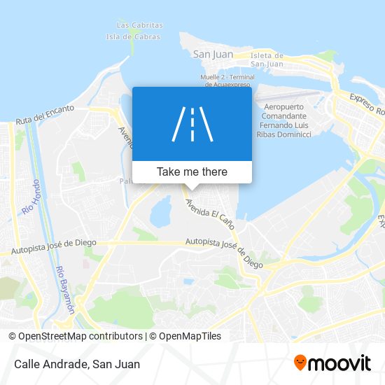 Calle Andrade map