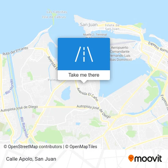 Mapa de Calle Apolo