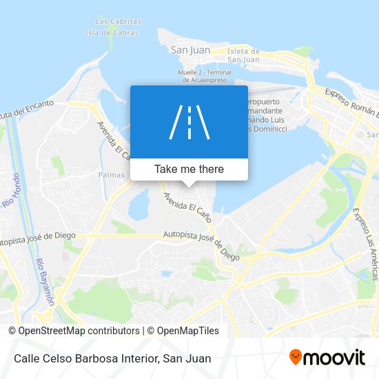 Mapa de Calle Celso Barbosa Interior