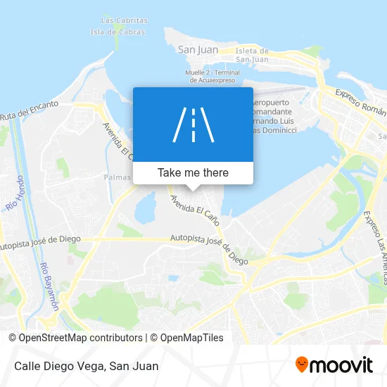 Calle Diego Vega map