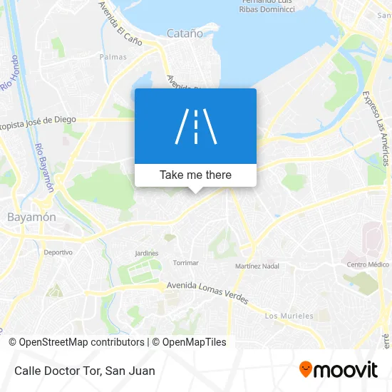 Calle Doctor Tor map