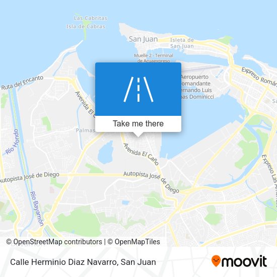 Mapa de Calle Herminio Diaz Navarro