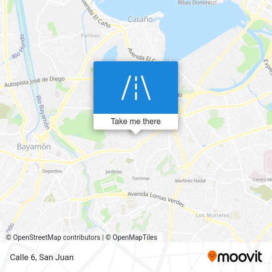 Mapa de Calle 6