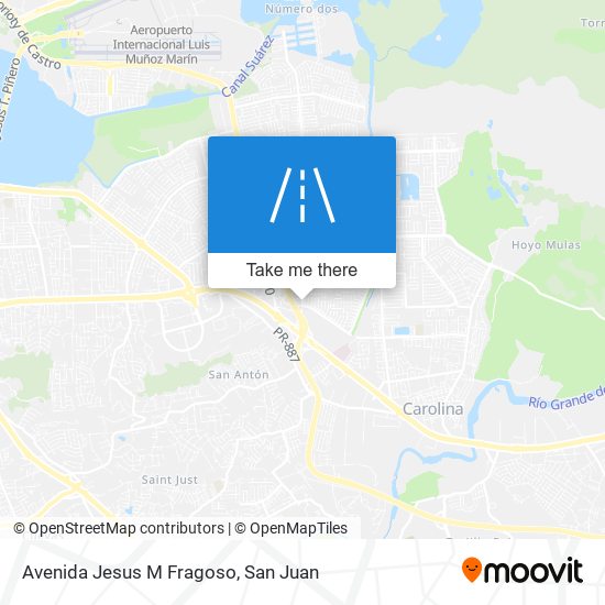 Avenida Jesus M Fragoso map