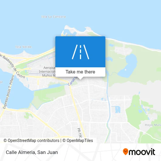 Mapa de Calle Almeria