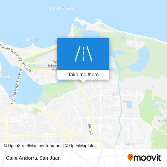 Calle Andorra map