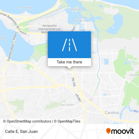 Mapa de Calle E
