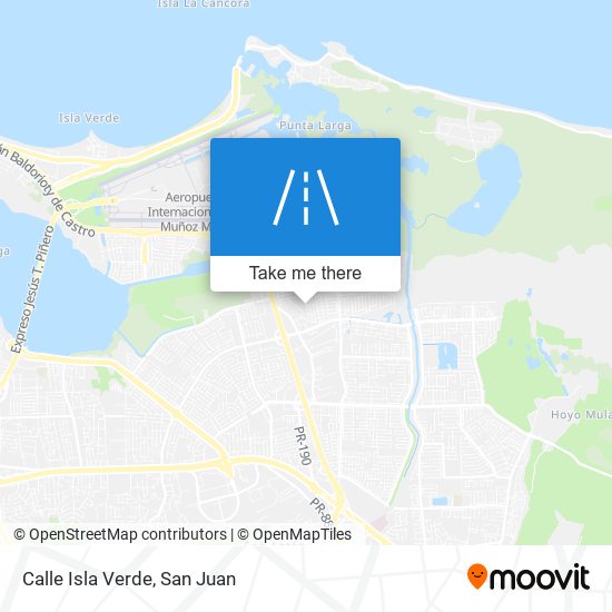 Calle Isla Verde map