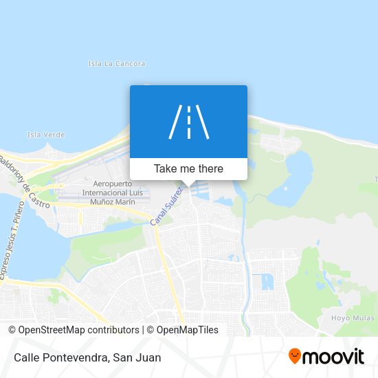 Mapa de Calle Pontevendra