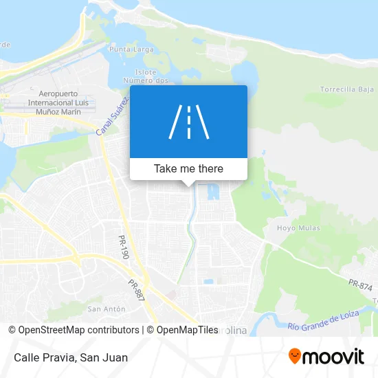 Mapa de Calle Pravia