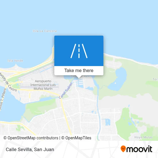 Mapa de Calle Sevilla