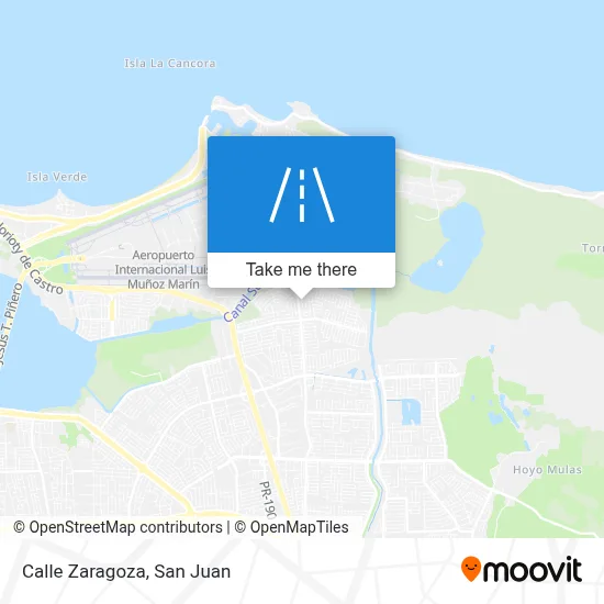 Mapa de Calle Zaragoza