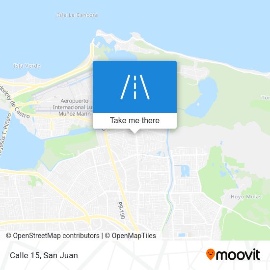 Mapa de Calle 15