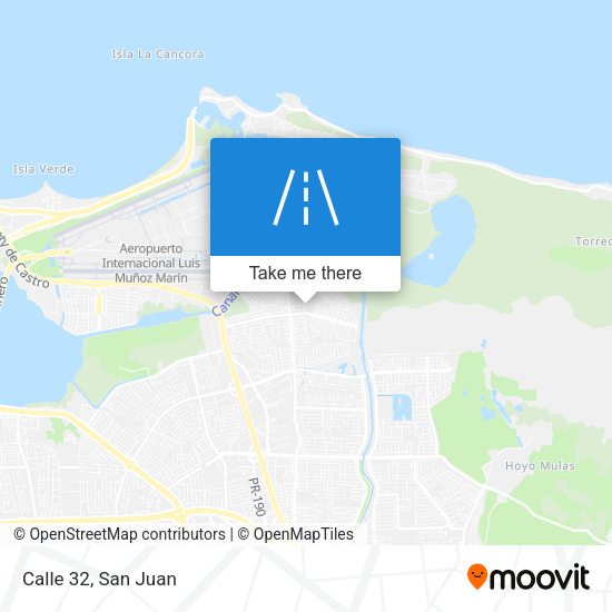 Mapa de Calle 32