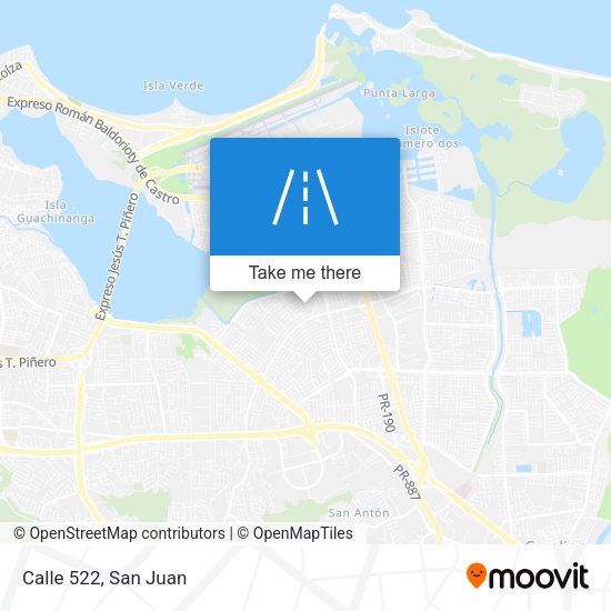 Mapa de Calle 522