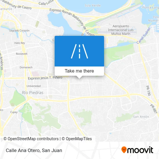 Mapa de Calle Ana Otero