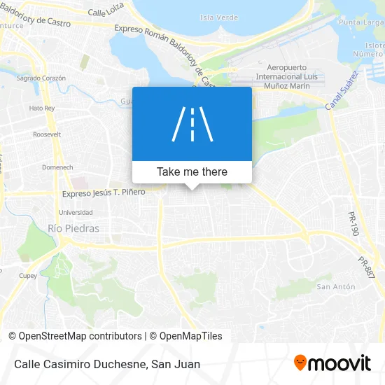 Calle Casimiro Duchesne map