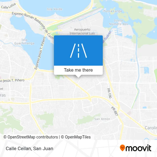 Calle Ceilan map