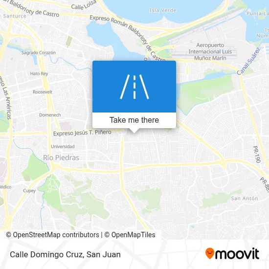 Mapa de Calle Domingo Cruz